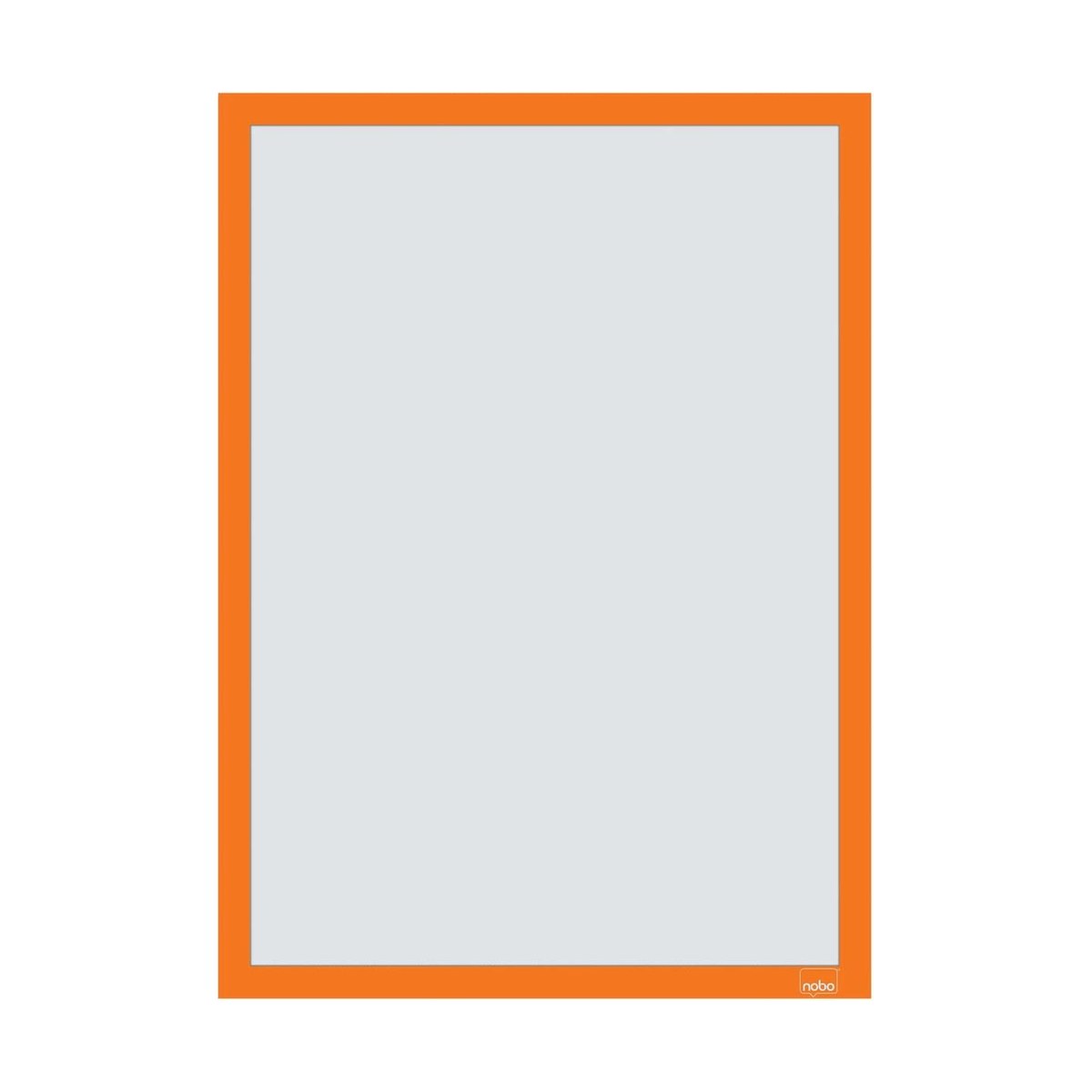 Moldura auto-adesiva para cartazes, pack de 2, moldura laranja