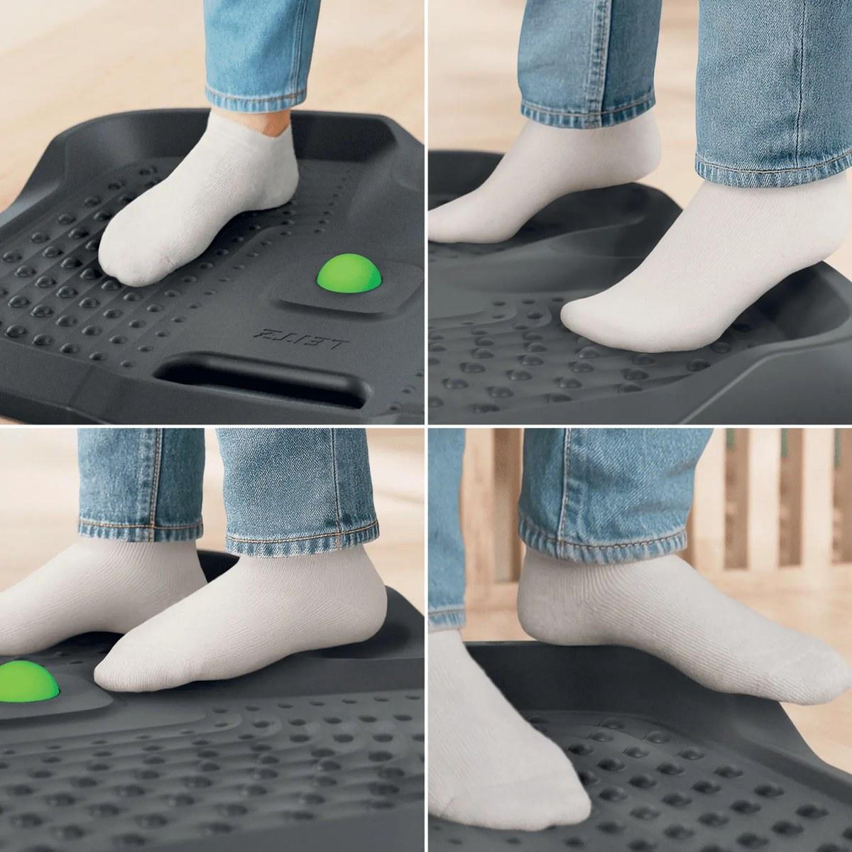 Tapete anti-fadiga com zonas de massagem Leitz Ergo Active
