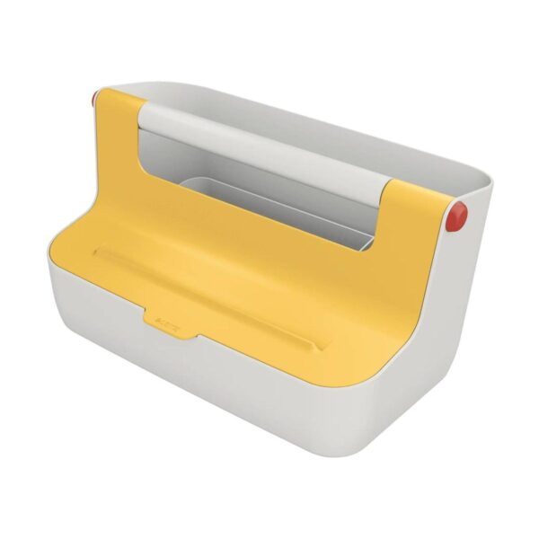 Caja de transporte y almacenaje Leitz Cosy, amarillo cálido