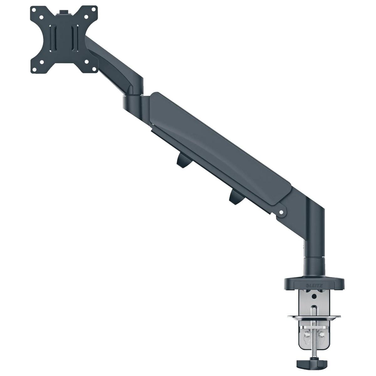 Braço articulado de secretária para um monitor Leitz Ergo, cinza