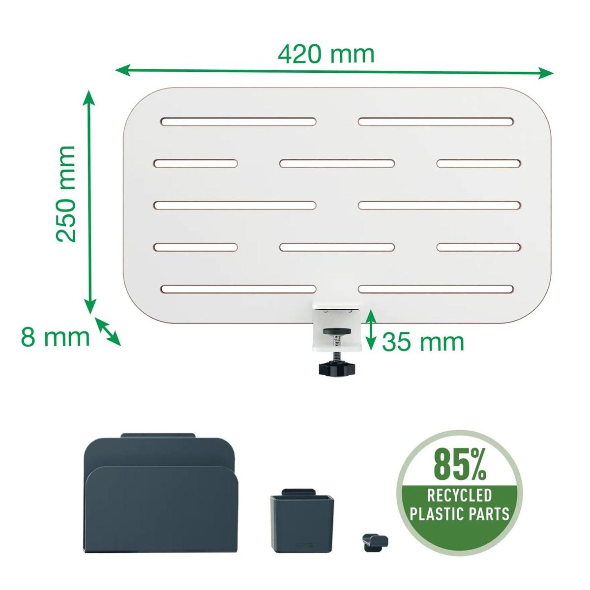 Painel organizador de secretária Leitz Ergo, 42×25 cm