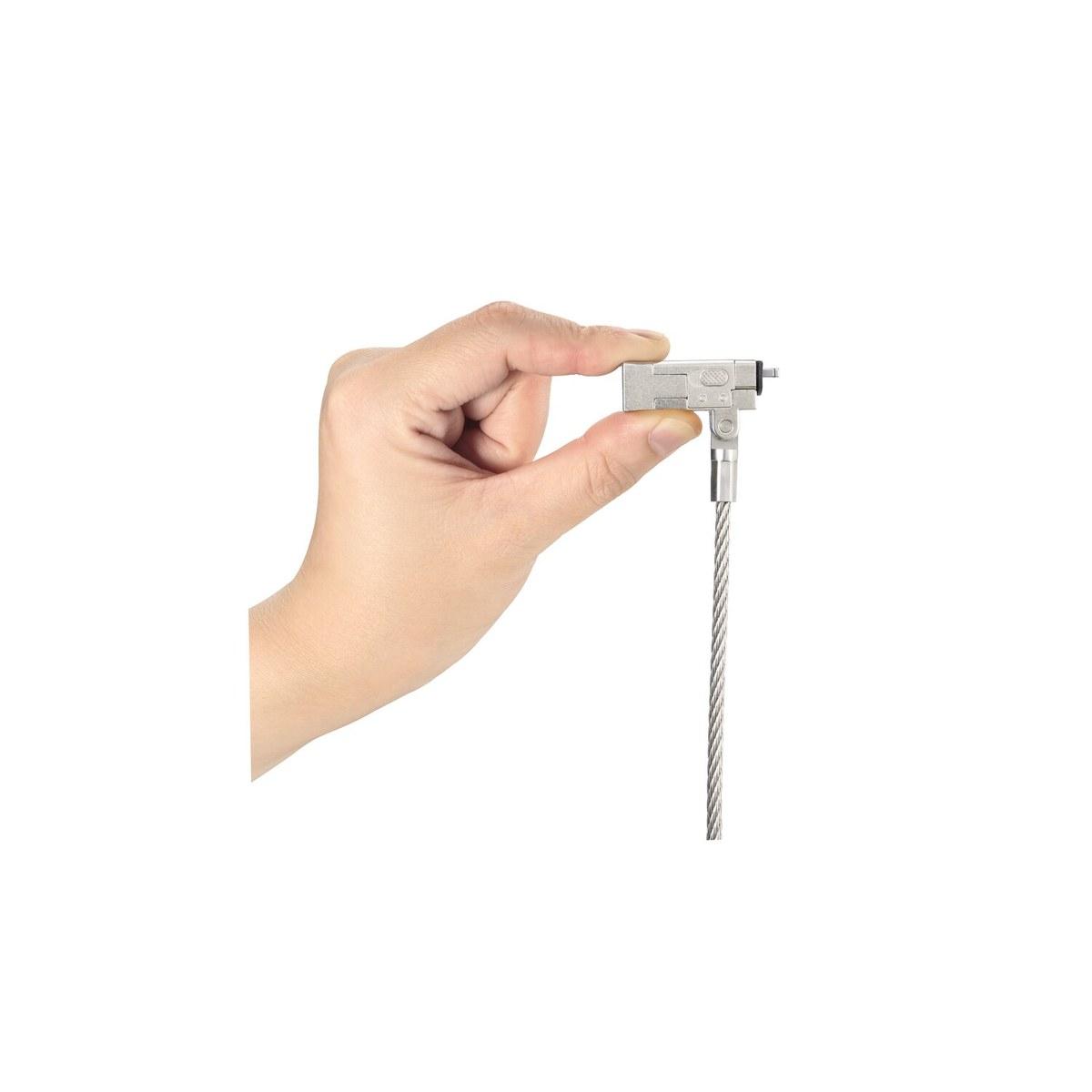 Cadeado fino com chave para portátil, NanoSaver 2.0 EQ